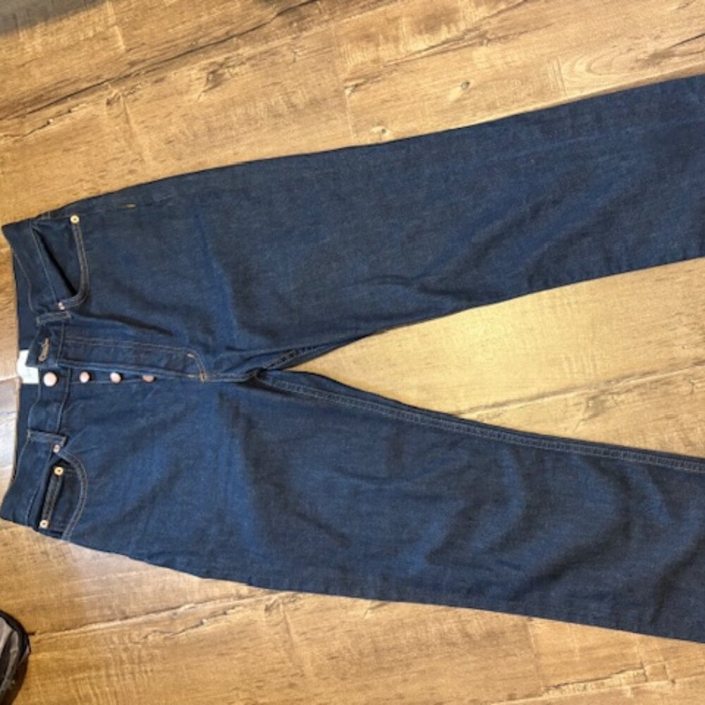 Dôen Diana jeans in dark rigid wash